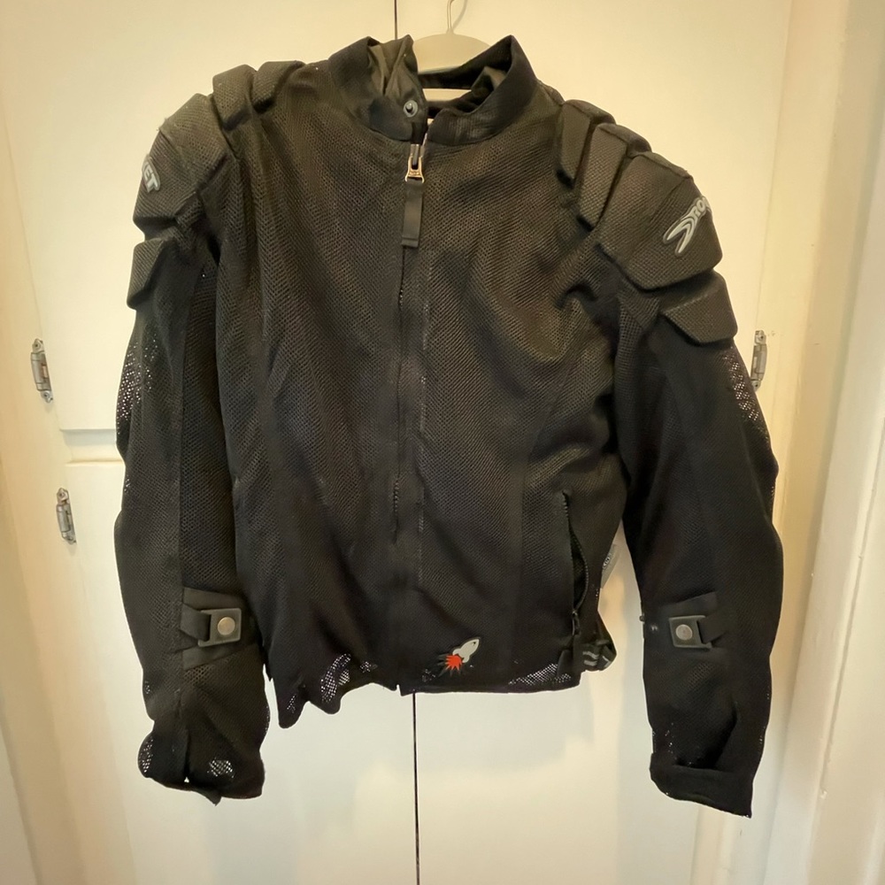 Joe Rocket Armored Mesh Motorcycle Jacket with Liner